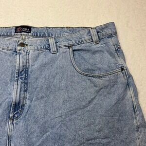 Harbor Bay Denim Shorts Mens 54 Blue HB Sport Light Wash Relaxed Fit 5705 54W